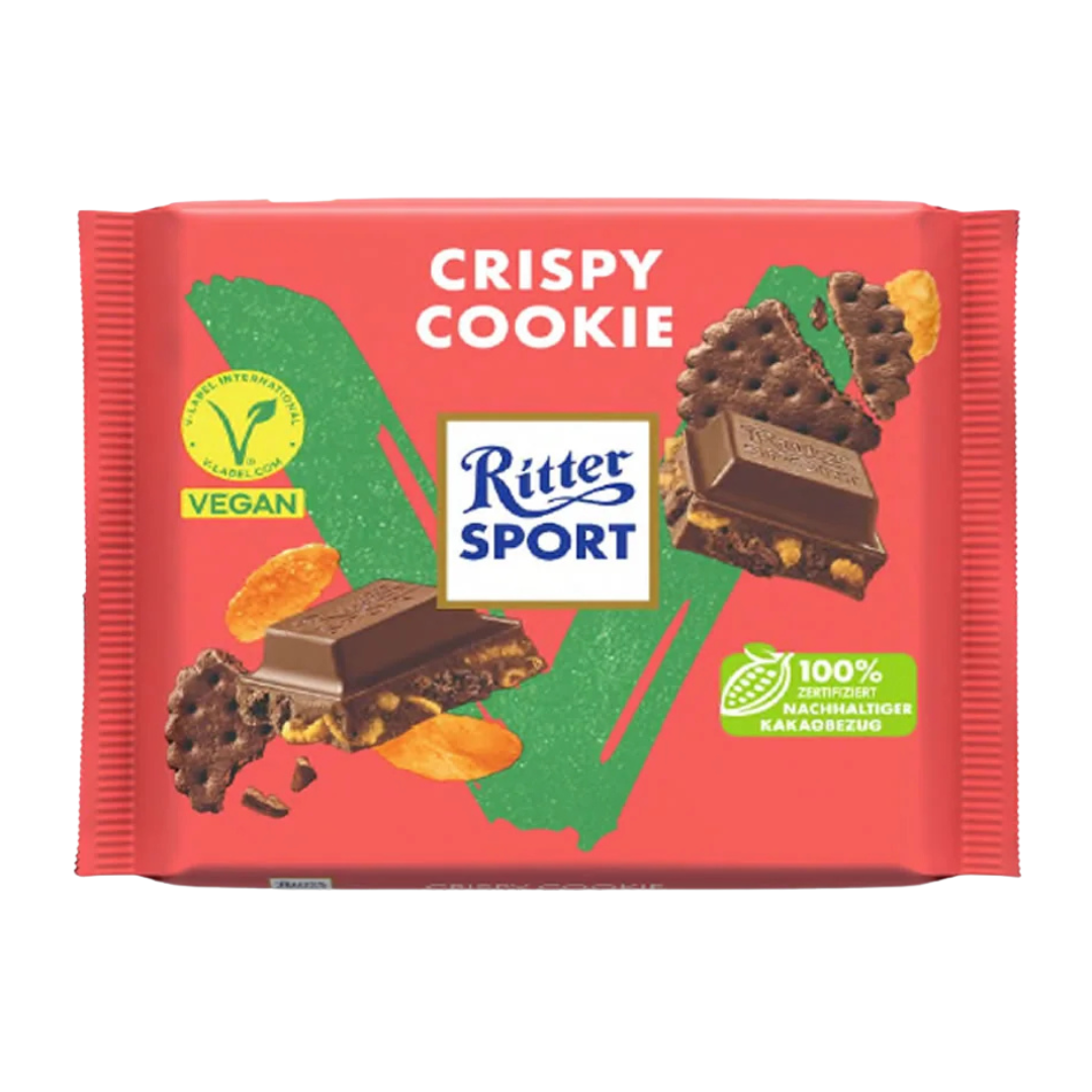 Ritter Sport Crispy Cookie 100g – Vegan