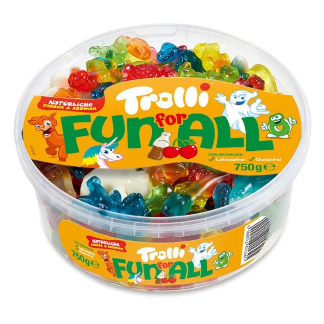 Trolli Fun For All Large Tub 750G