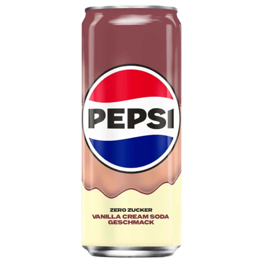 Pepsi Zero Vanilla Cream 330ml