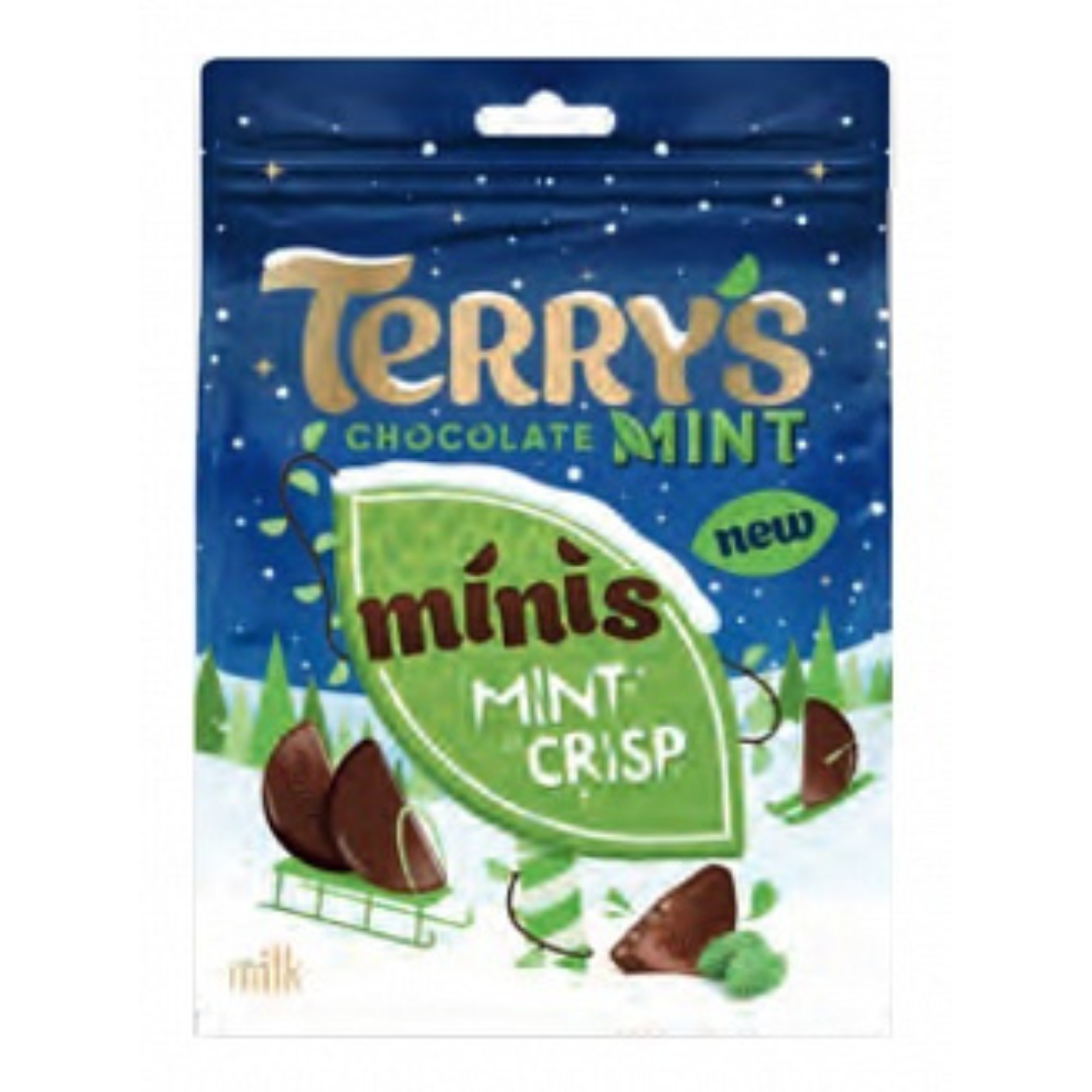 Terry's Minis Chocolate Mint Crisp (80g)