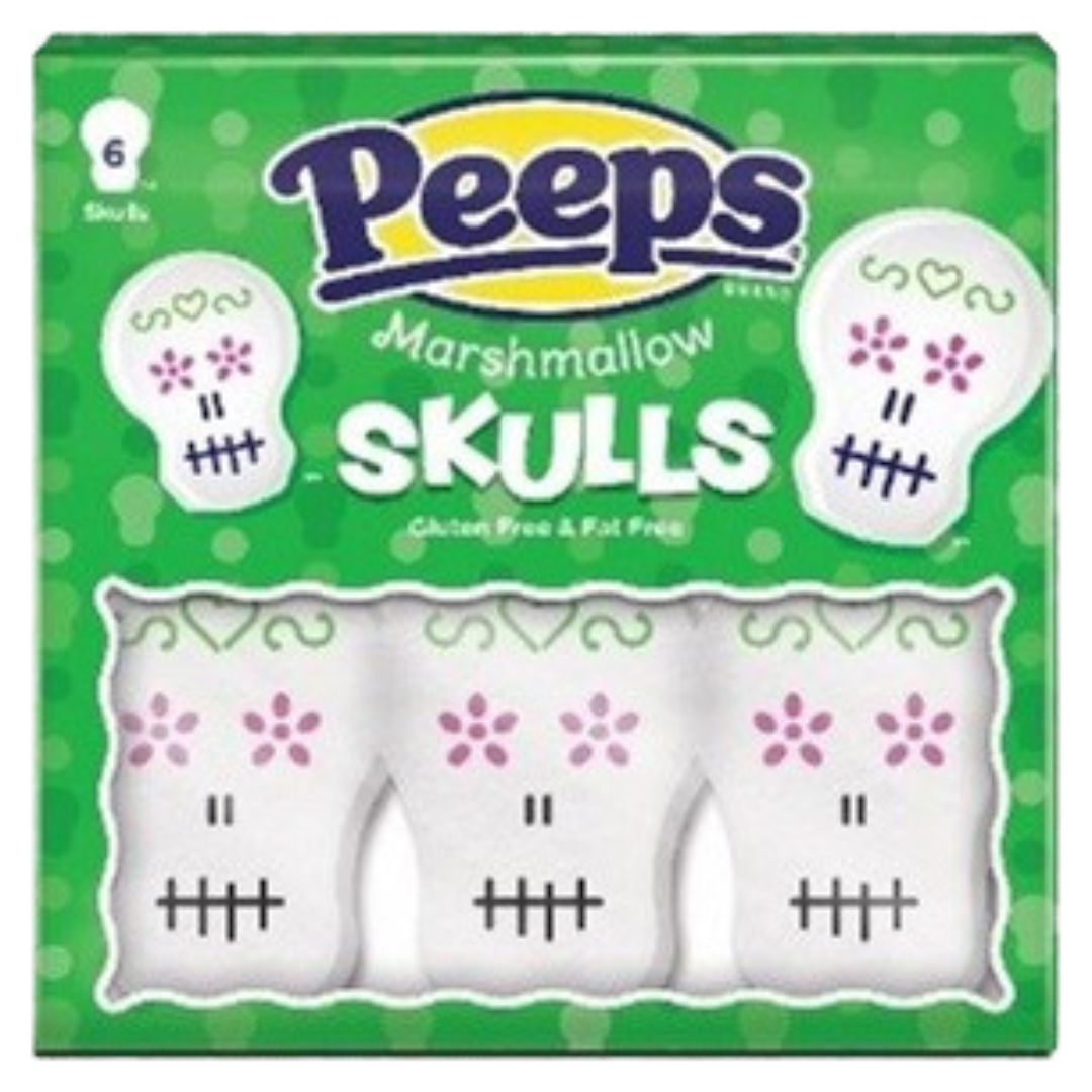 Peeps Marshmallow Skulls (6ct) (85g)