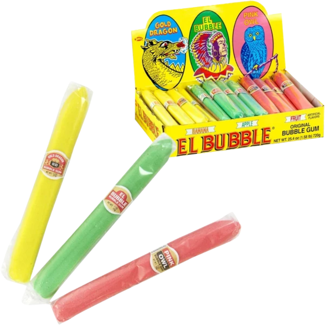 El Bubble Cigar Gum 20g - SINGLE UNIT AT RANDOM