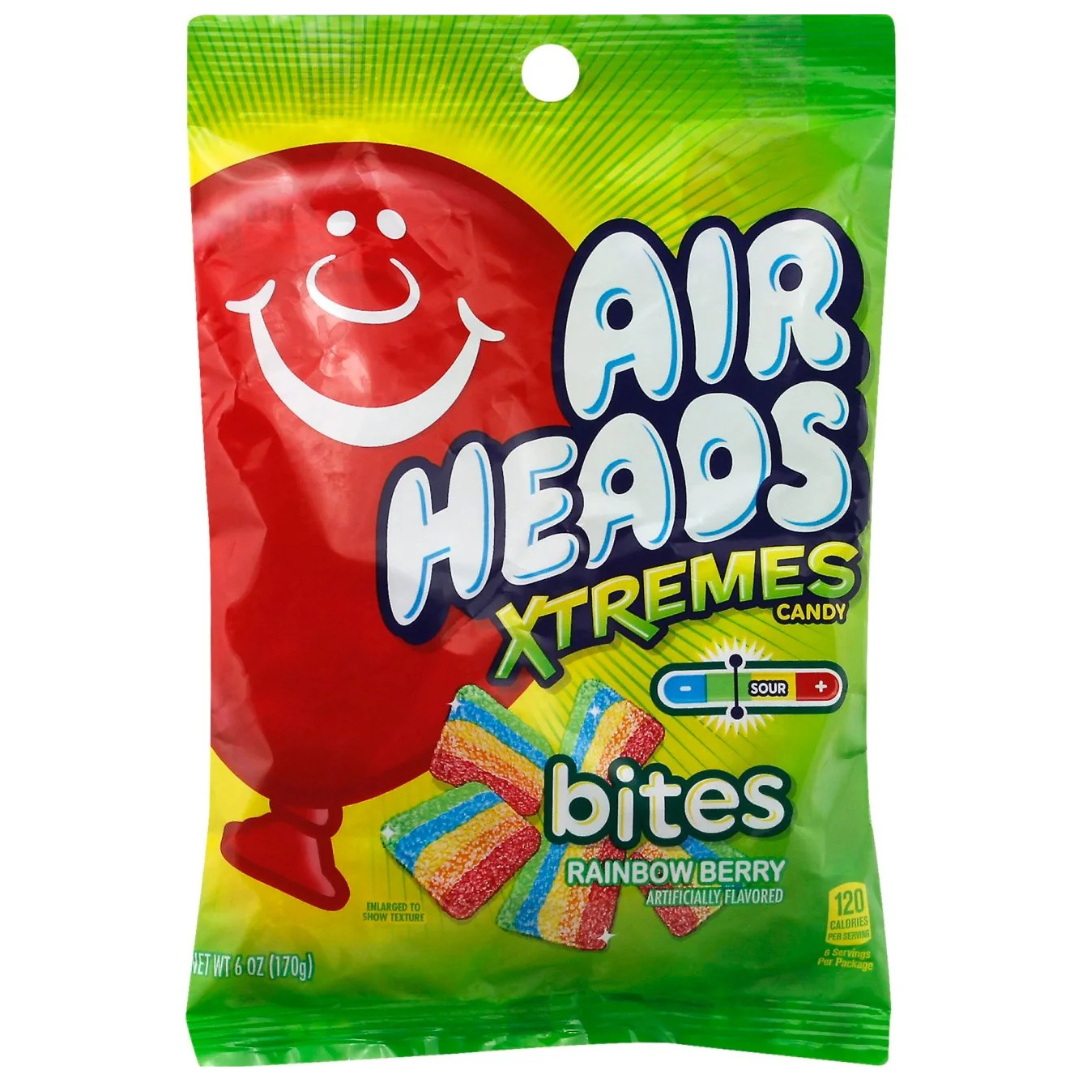 Airheads Xtremes Bites Rainbow Berry 170g