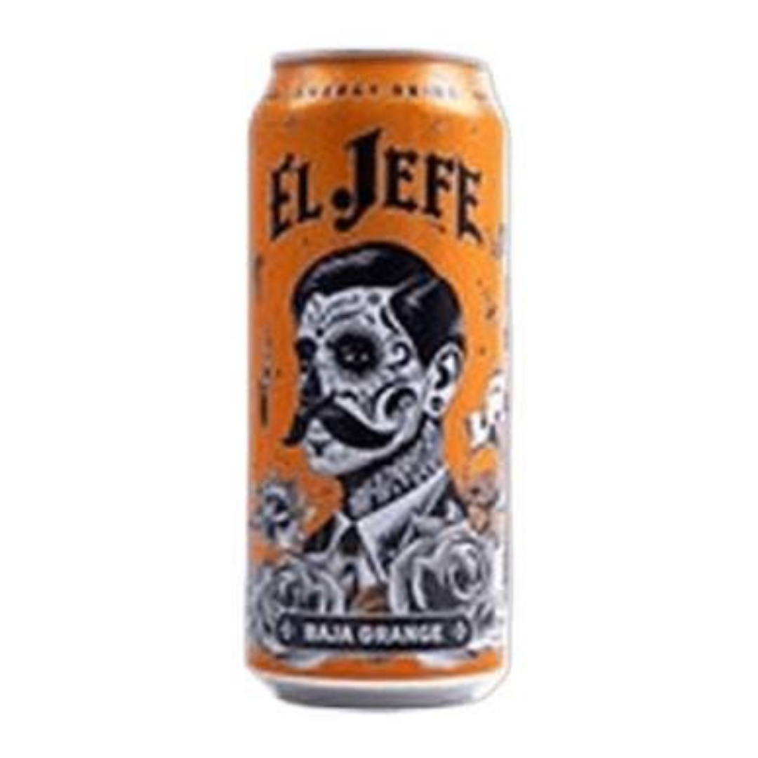 El Jefe Energy Drink Baja Orange 473ml