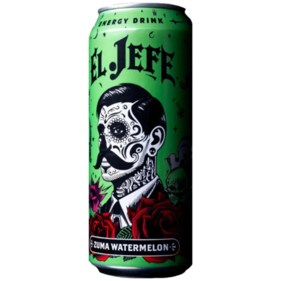 El Jefe Energy Drink Zuma Watermelon 473ml