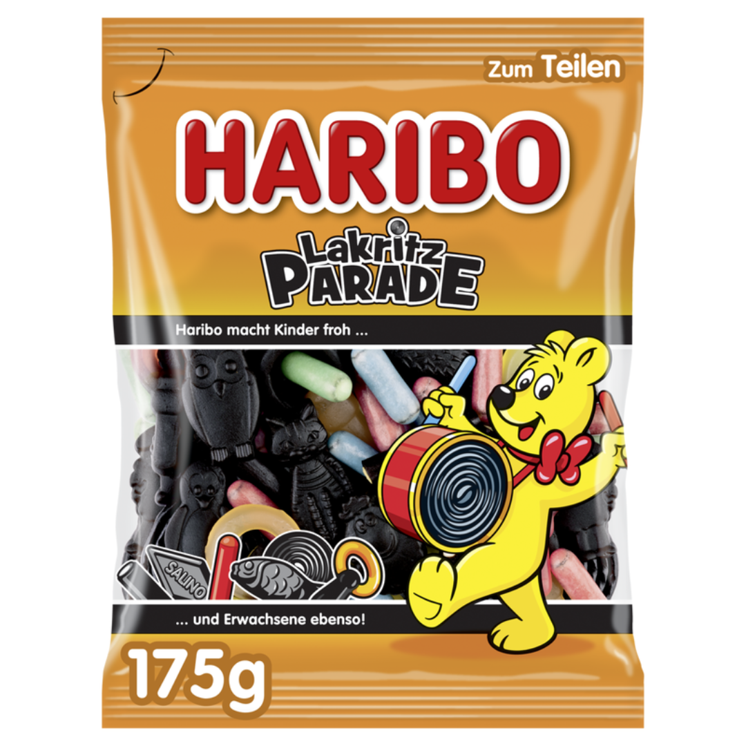 Haribo Lakritz Parade 175g