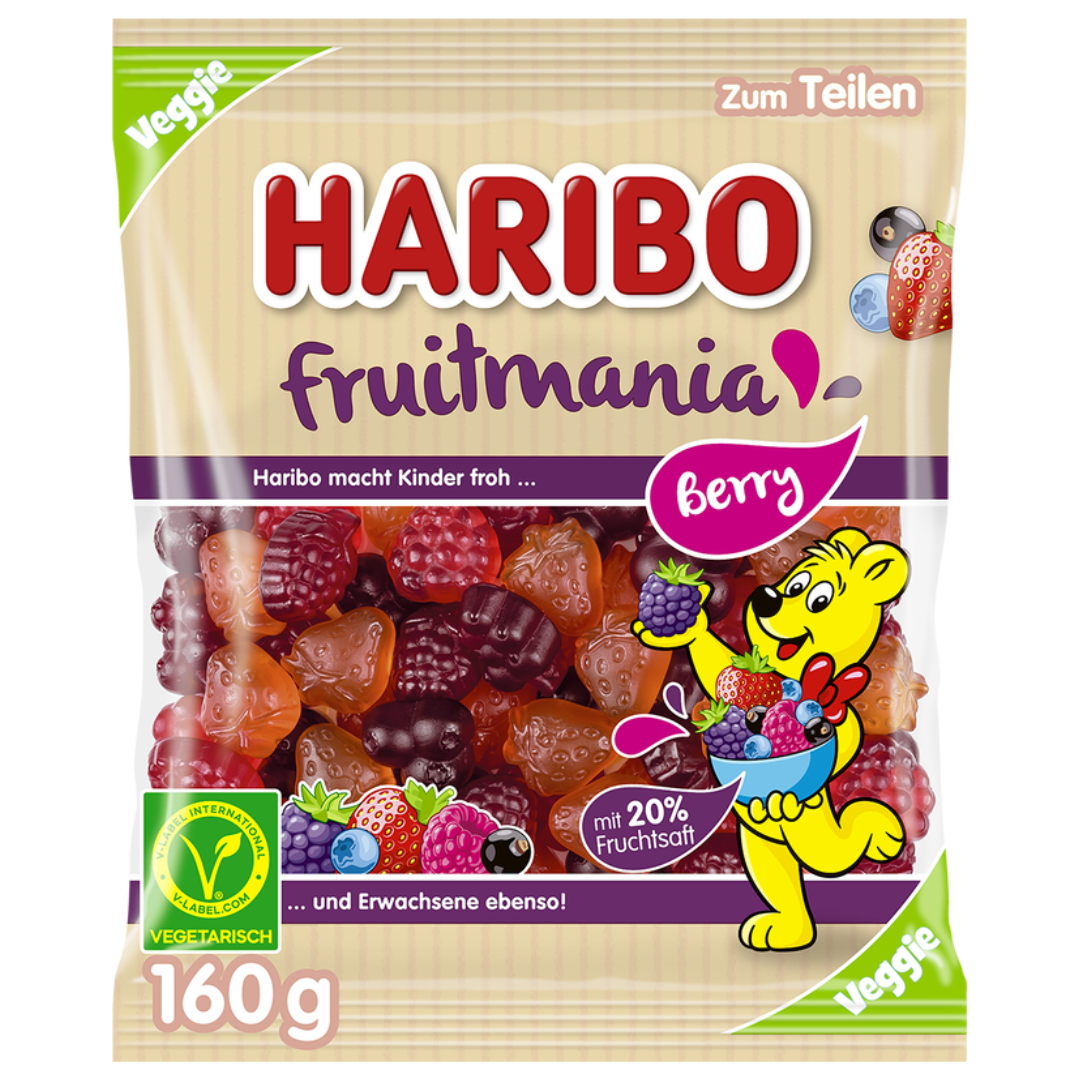Haribo Fruitmania Berry 160g