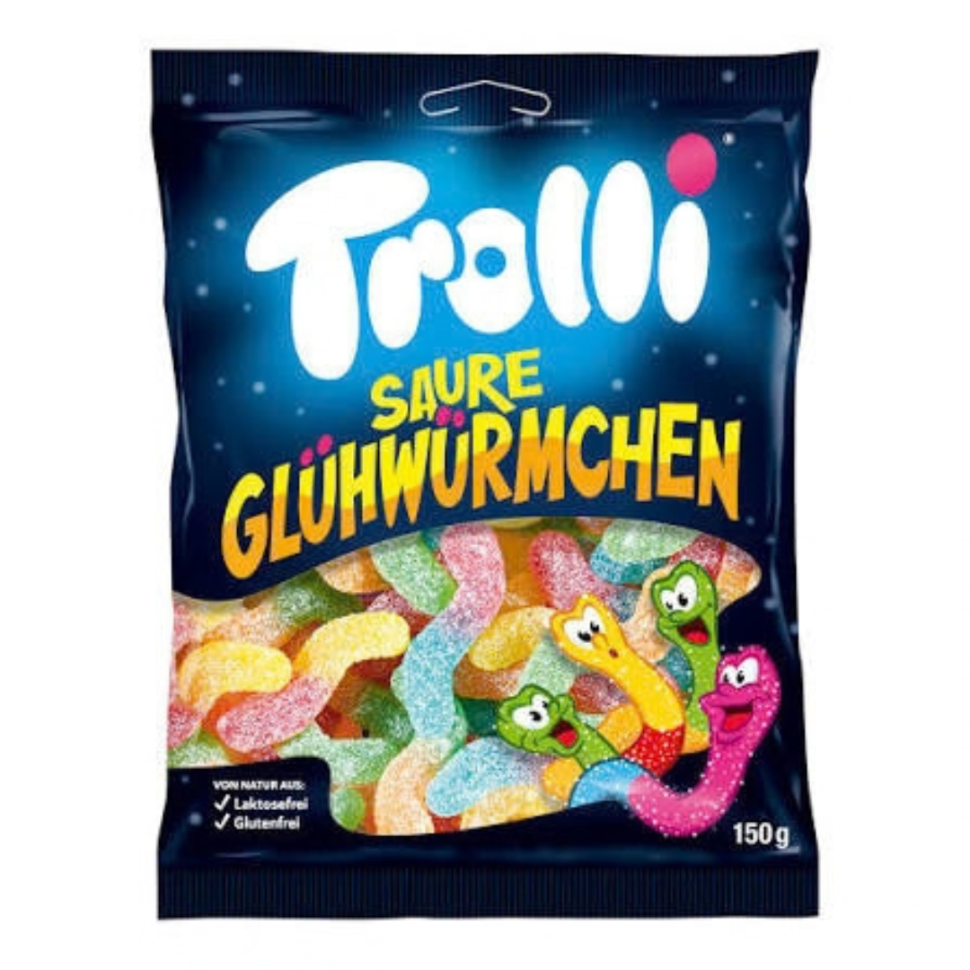 Trolli Sour Glowworm 150g