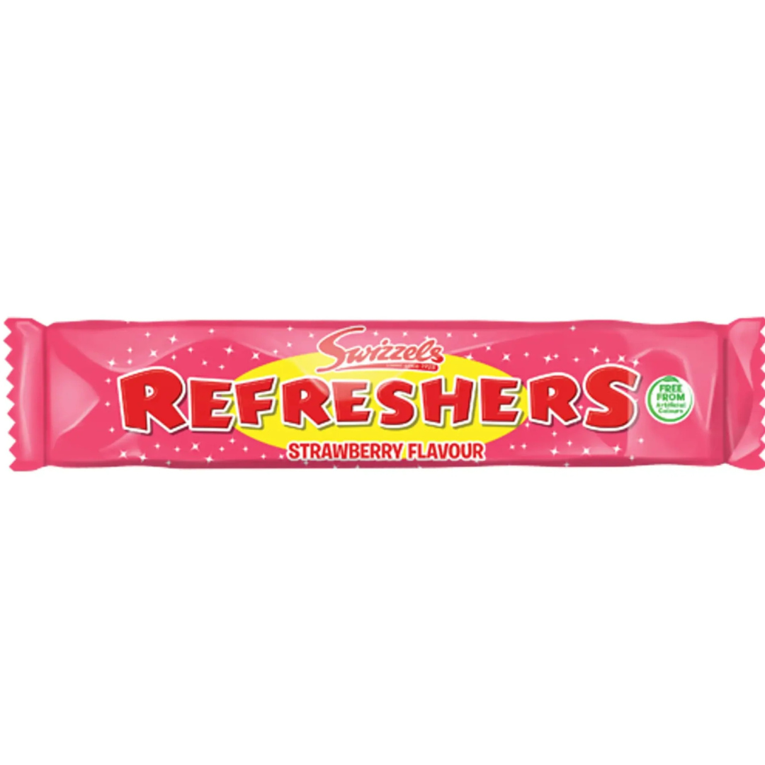 Swizzels Refreshers Strawberry Chew Bar 18g