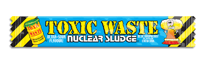 Toxic Waste Nuclear Sludge Bar Blue Raspberry