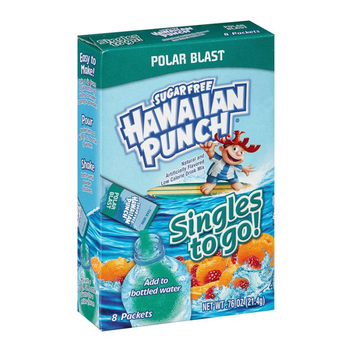 Hawaiian Punch Singles to go! Polar Blast - 8 Sachets