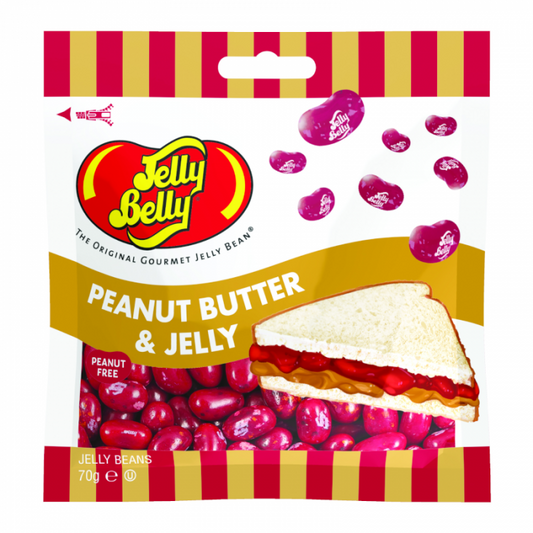 Jelly Belly Peanut Butter & Jelly Jelly Beans 70g