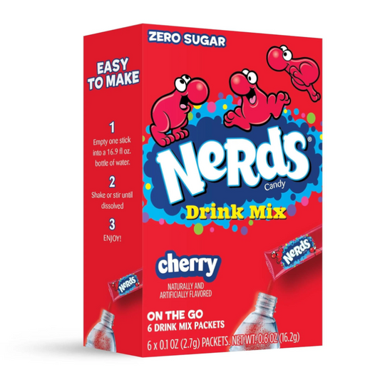 Nerds - Singles To Go Cherry - 6 Pack - 0.6 (16.2g)