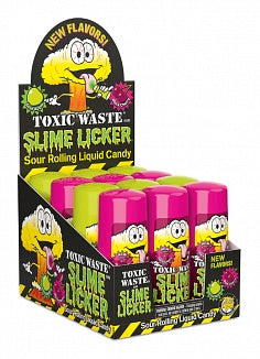 Toxic Waste Slime Licker Black Cherry OR Sour Apple (Single Unit - Flavours Vary)
