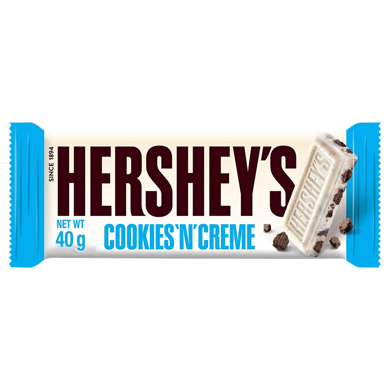 Hershey's Cookies 'N' Creme Bar - 40g