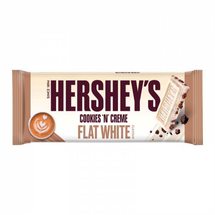 Hershey's Cookies n Crème Flat White Bar King Size 90g